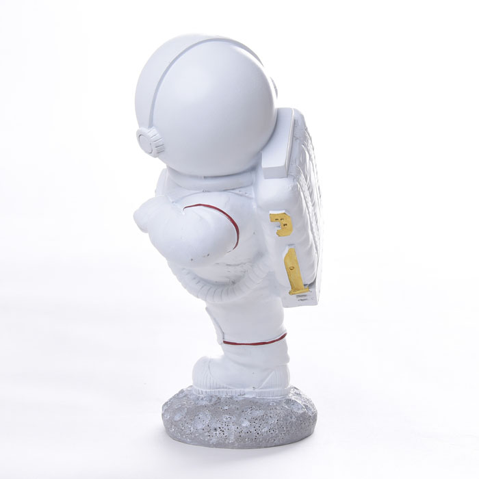 Figura Astronauta Patada  19 Cm Blanco | Esculturas | decoracion